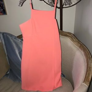 Coral dress!